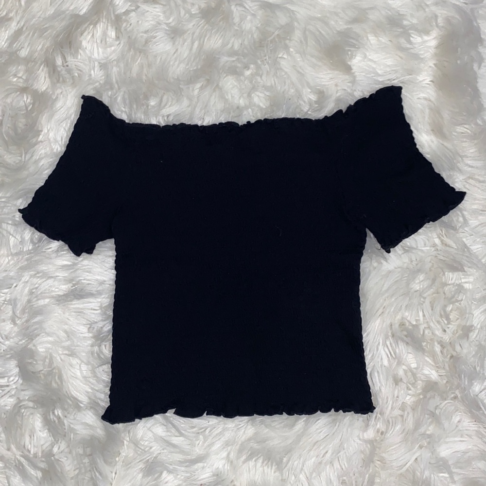 Ribbed Cropped Top
